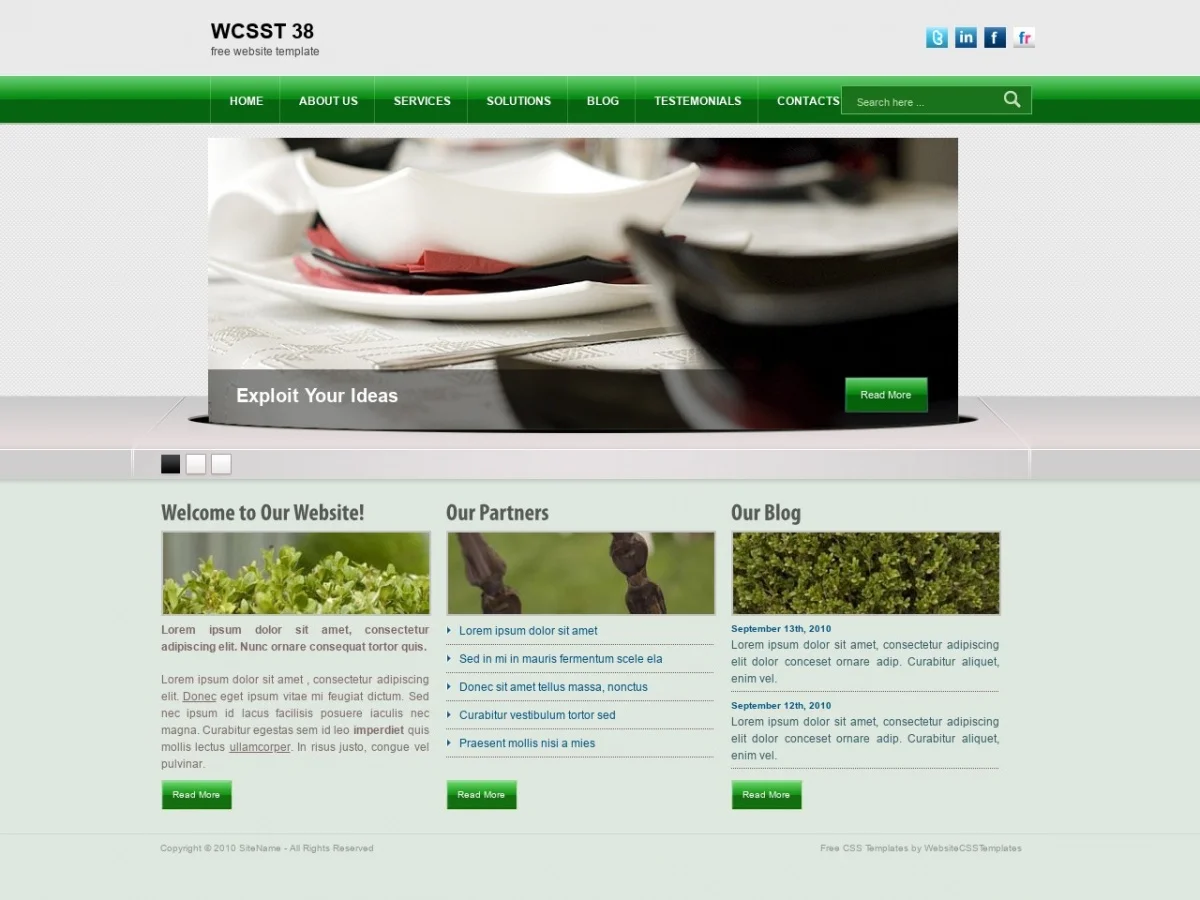 Plantilla web